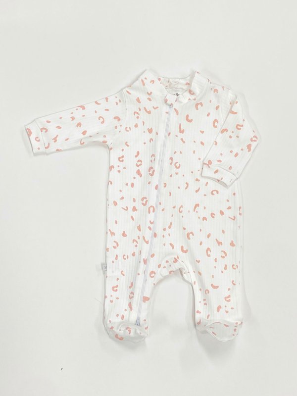 OSITO ESTAMP. C/ DOBLE CIERRE LILO- Rosa Animal Print 