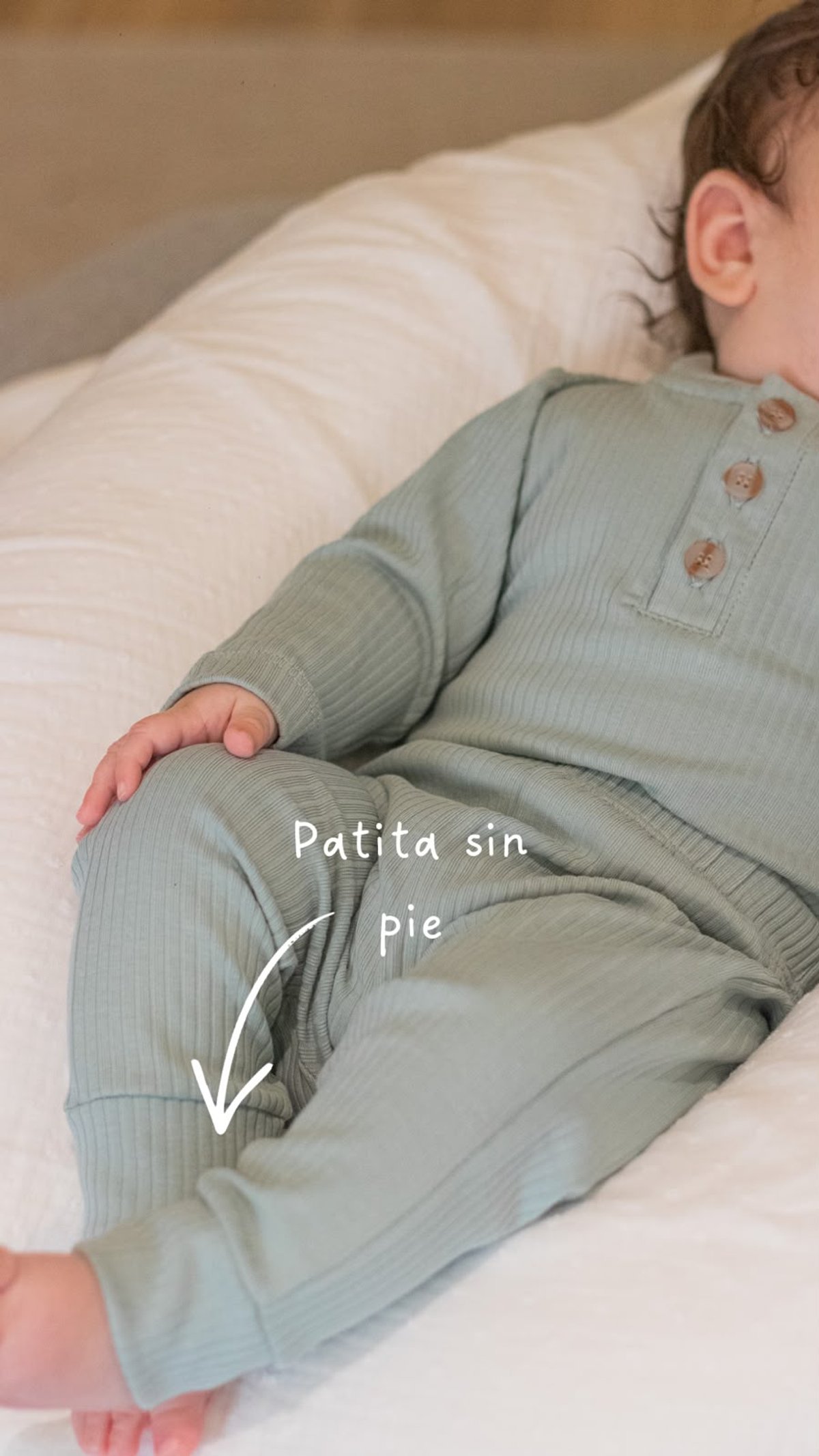  BODY C/ CUELLO + PATITA INDIGO - Verde - 3