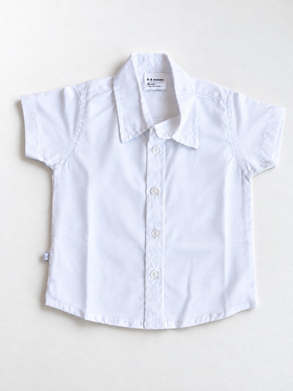CAMISA M/C ZARATE - Blanco