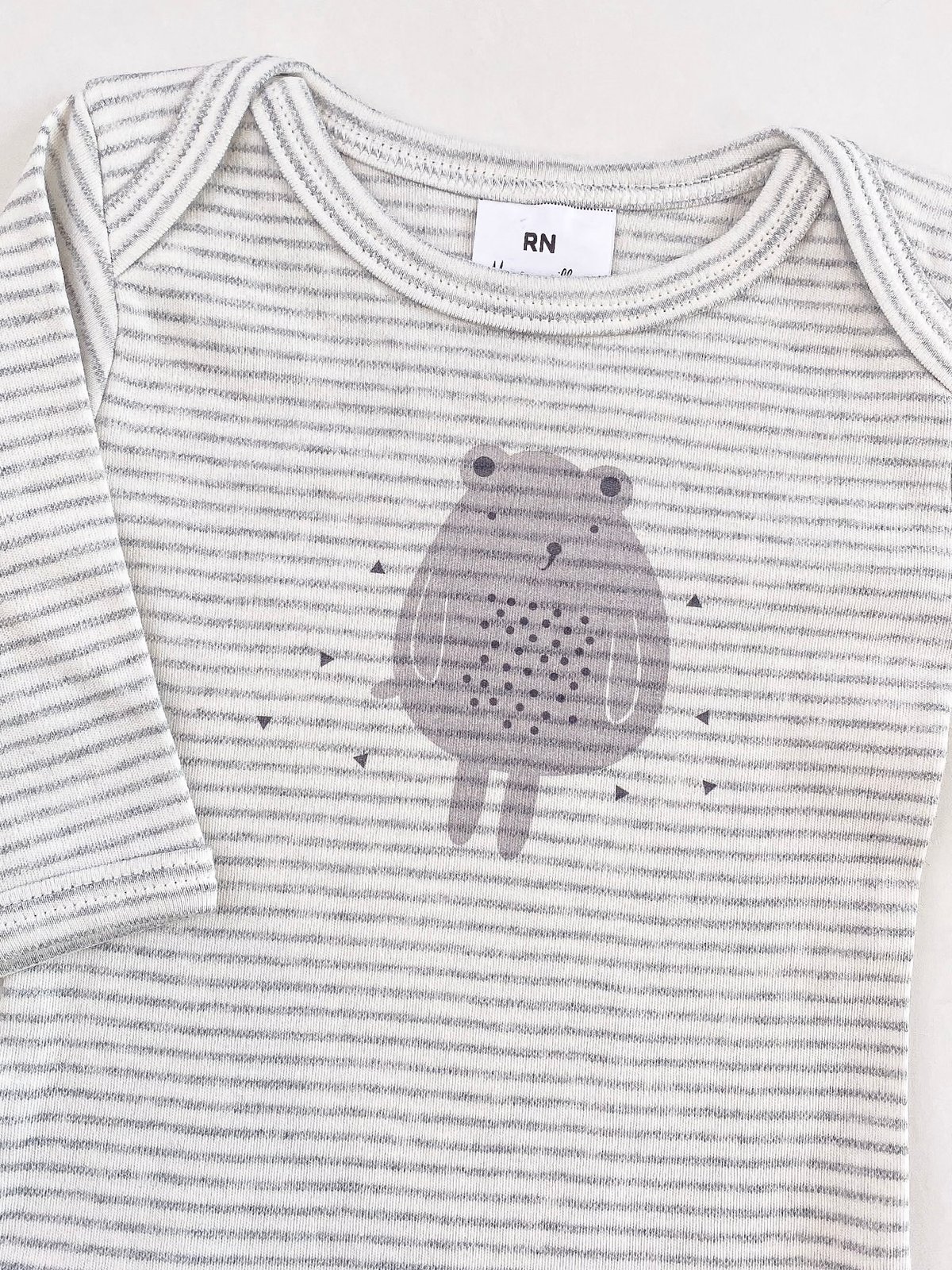 Body MODENA 549 - Gris Rayas Osito - 2