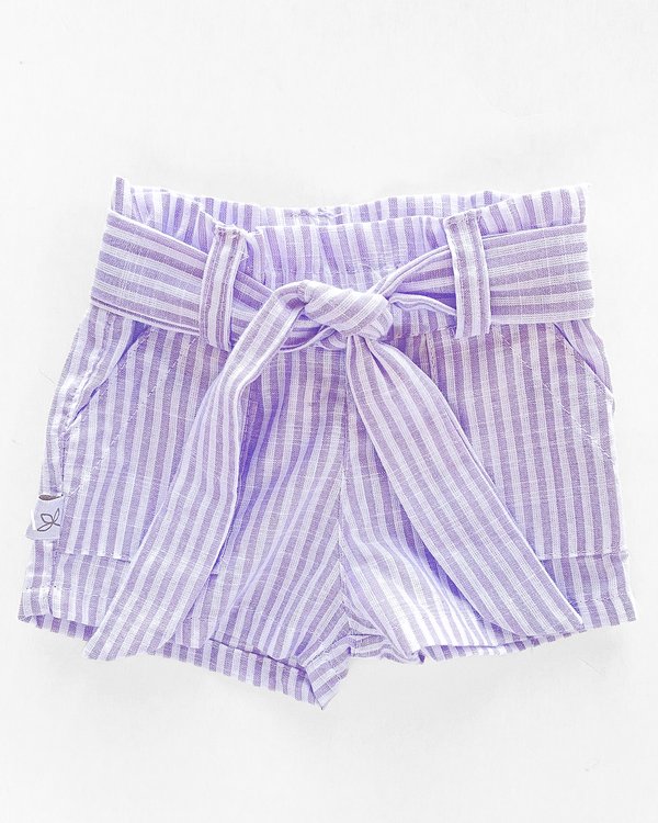 Short ANTEQUERA 570 - Lila a Rayas