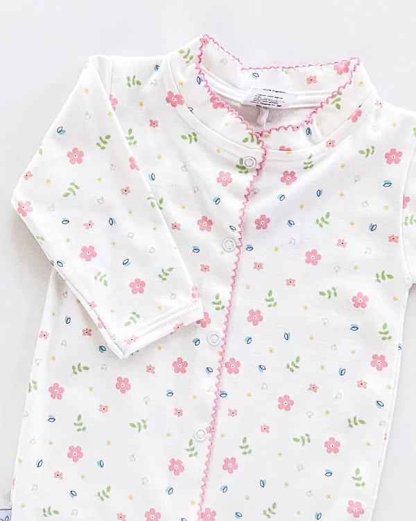 Osito FLORENCIA 51 - Blanco Florcitas