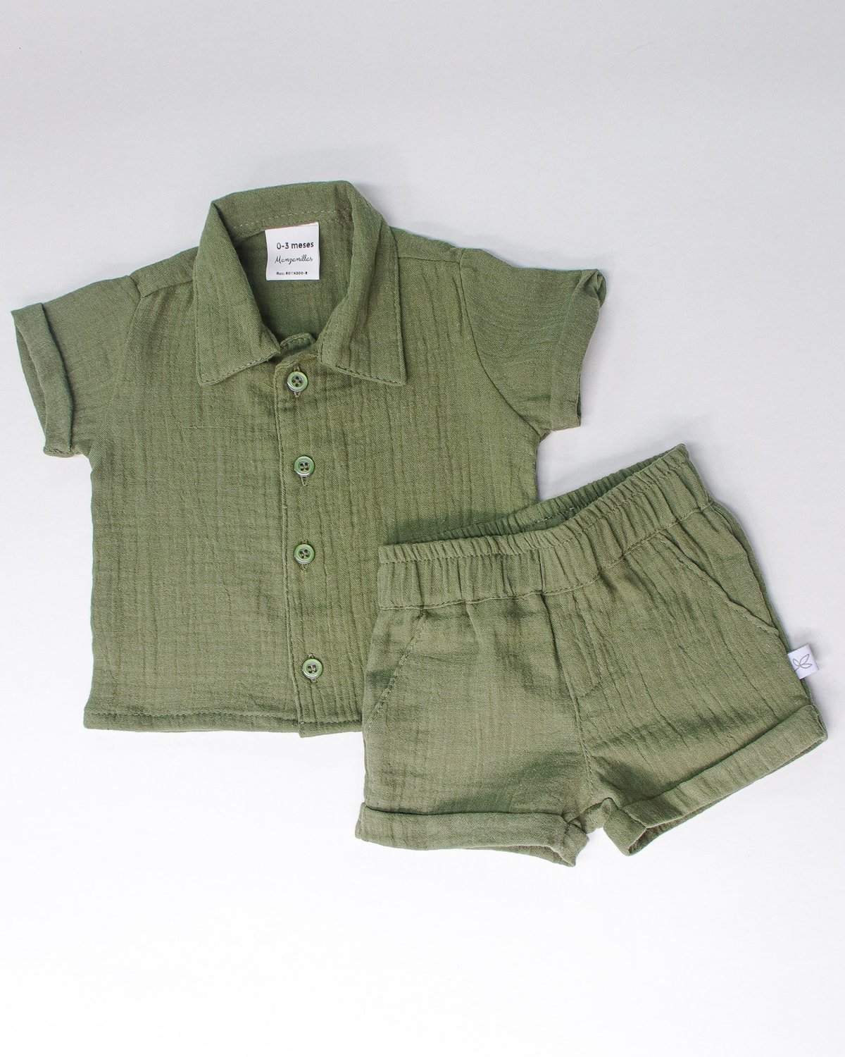 Camisa c/ Bermuda LUCA 622 - Verde