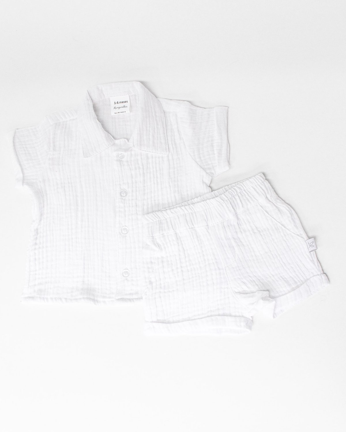 Camisa c/ Bermuda LUCA 622 - Blanco