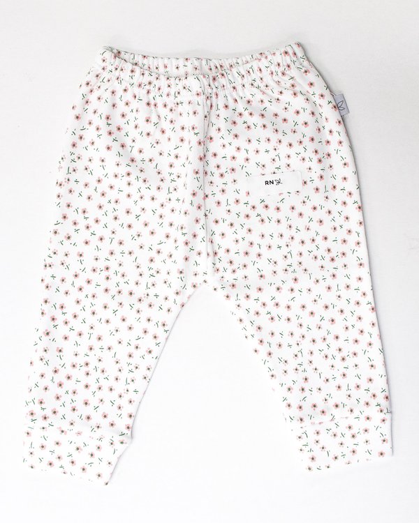 Patita CALI 1282 - Florcitas Rosas con Verde