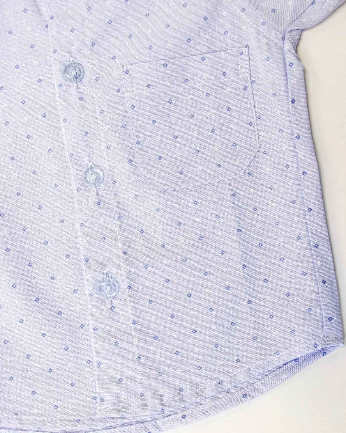 Camisa HERNANDARIAS 618 - Celeste Rombo Blancos y Azules - 2