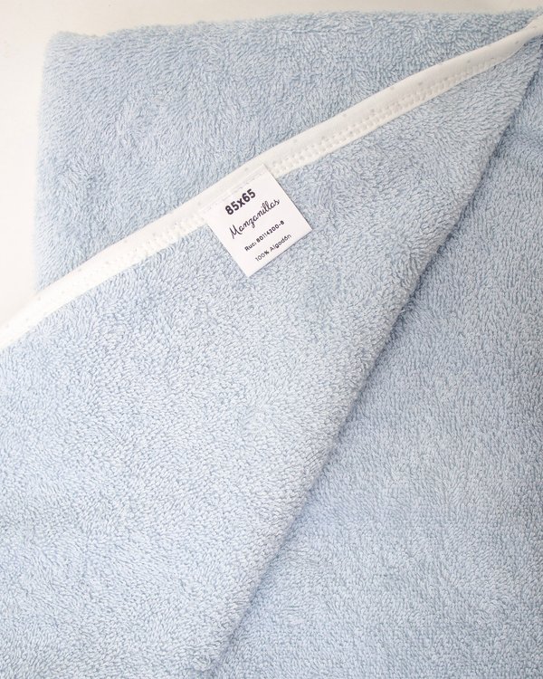 Toalla MURCIA 40 - Celeste Globos c/ Motas Grises