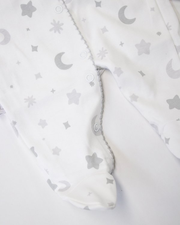 Osito FLORENCIA 51 - Luna y Estrellas Grises