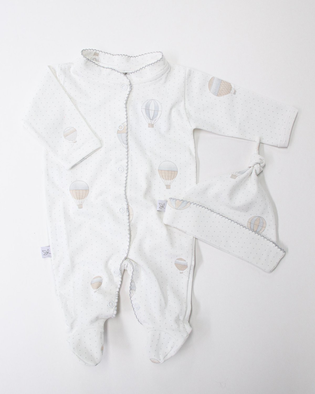 Osito FLORENCIA 51 - Globos c/ Motas Grises