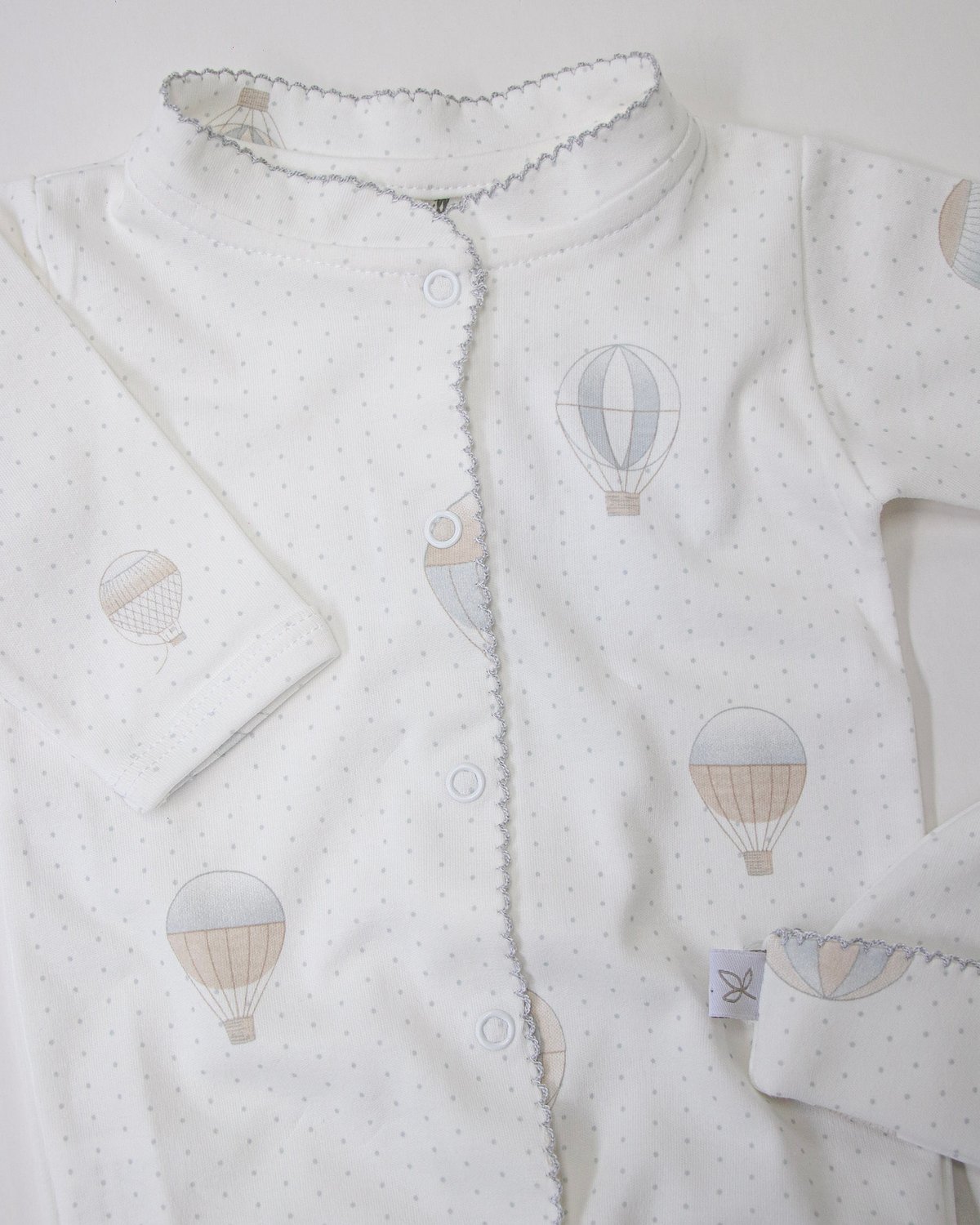 Osito FLORENCIA 51 - Globos c/ Motas Grises - 4