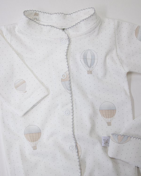 Osito FLORENCIA 51 - Globos c/ Motas Grises