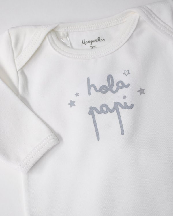 Conjunto Hola Papi MILAN 324 - Gris