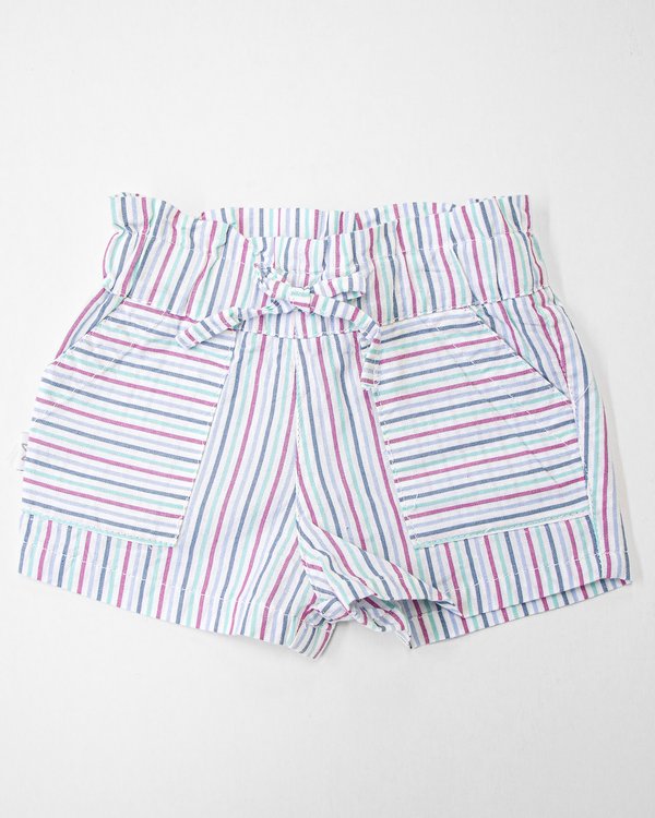 Short RECIFE 457 - Rayas Azules y Fucsias