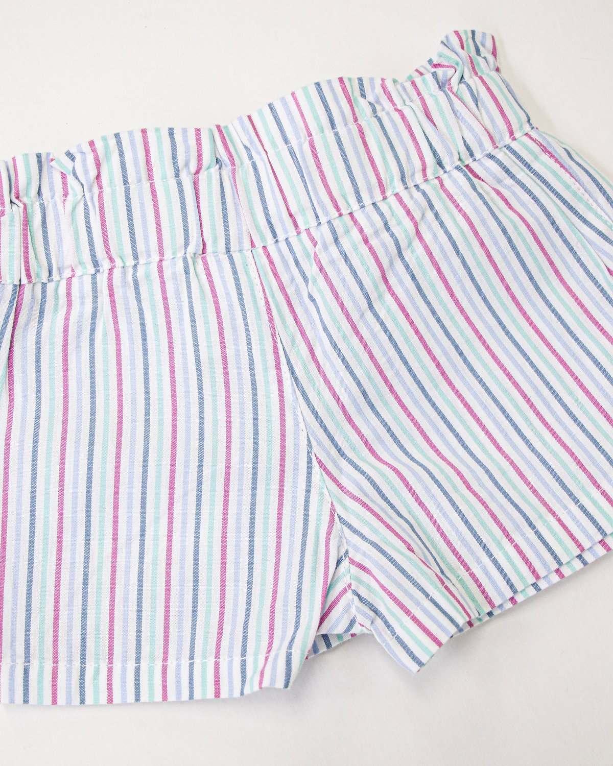 Short RECIFE 457 - Rayas Azules y Fucsias - 3