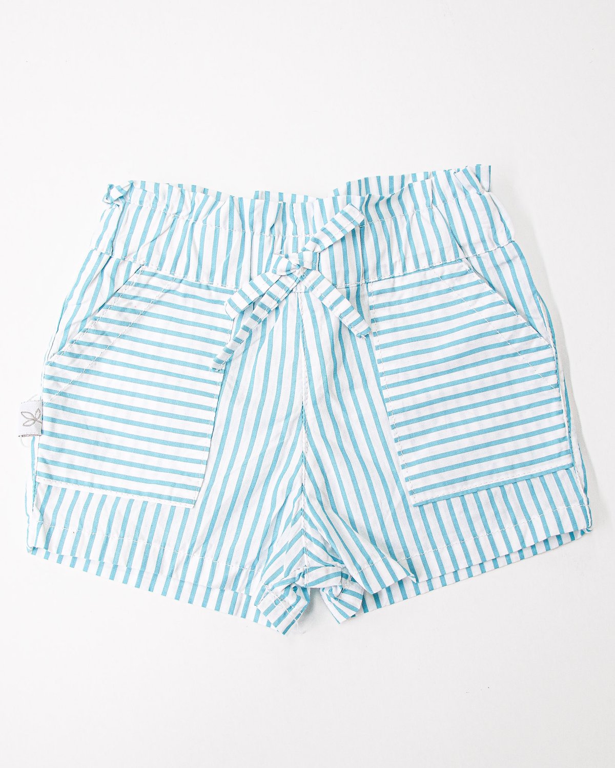 Short RECIFE 457 - Rayas Verdes Agua