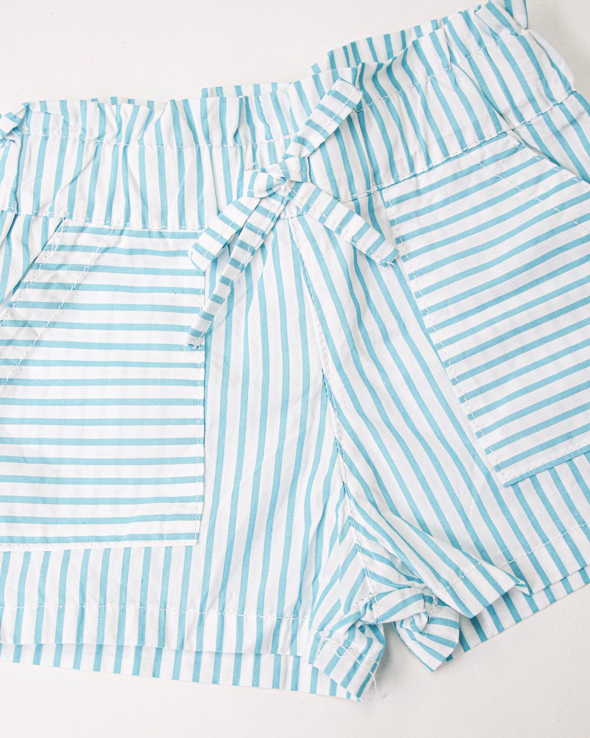 Short RECIFE 457 - Rayas Verdes Agua - 2