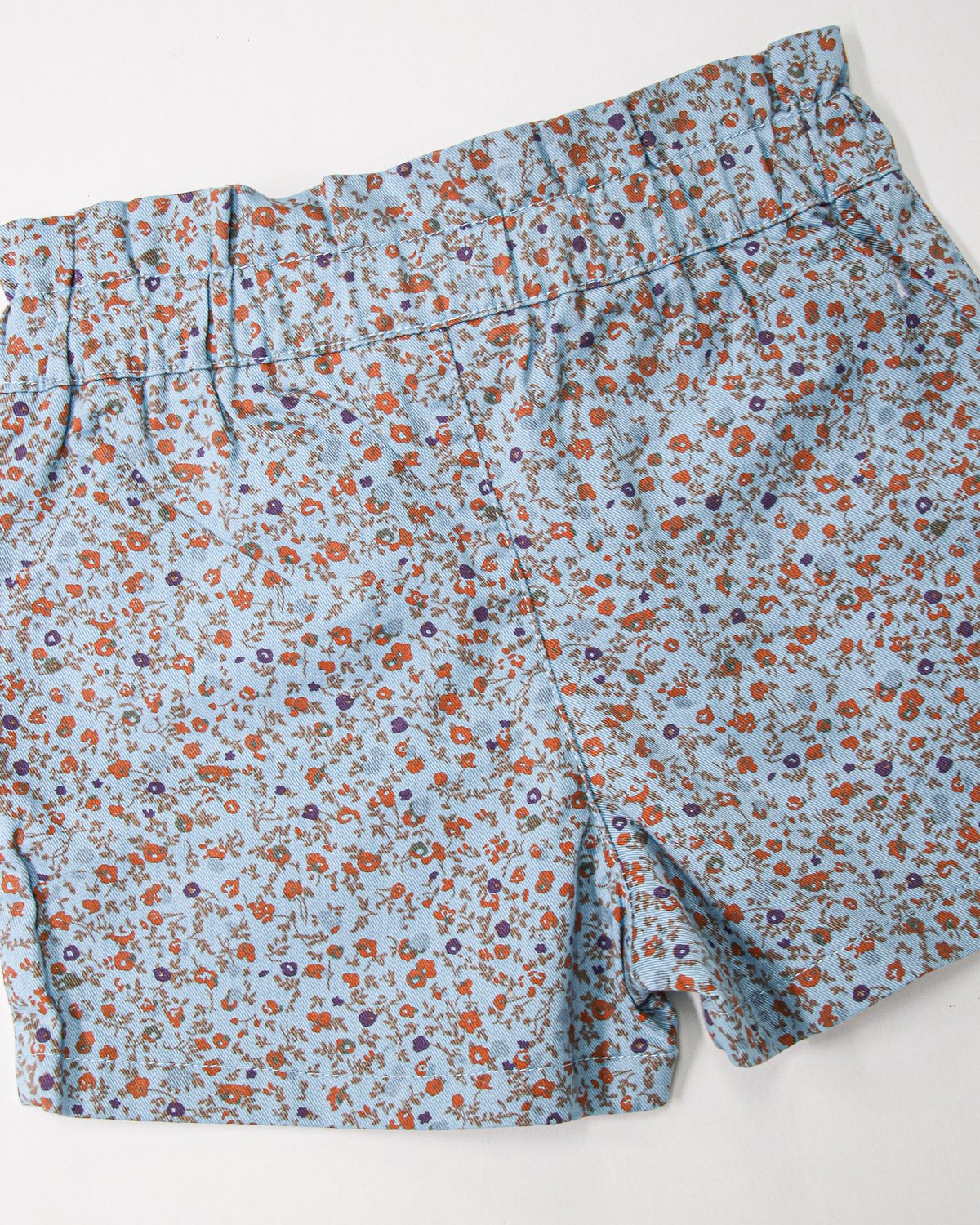 Short RECIFE 457 - Turquesa Floreado - 3