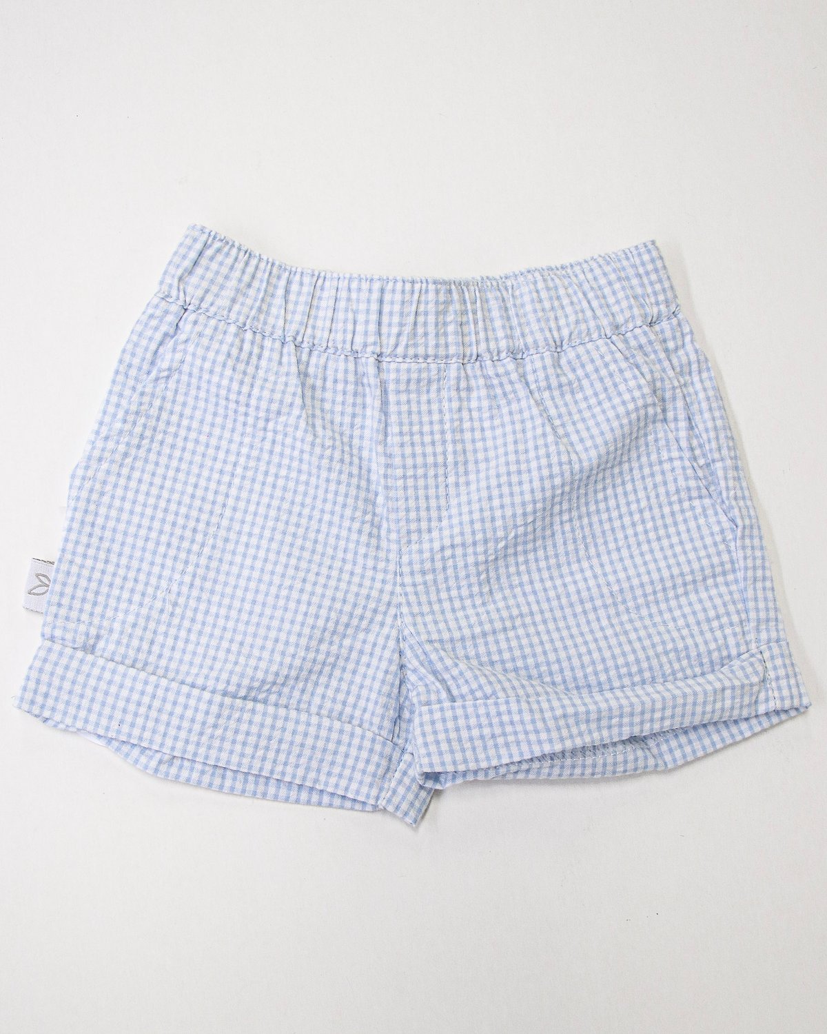 Short NIZA 56 - Celeste a Cuadritos