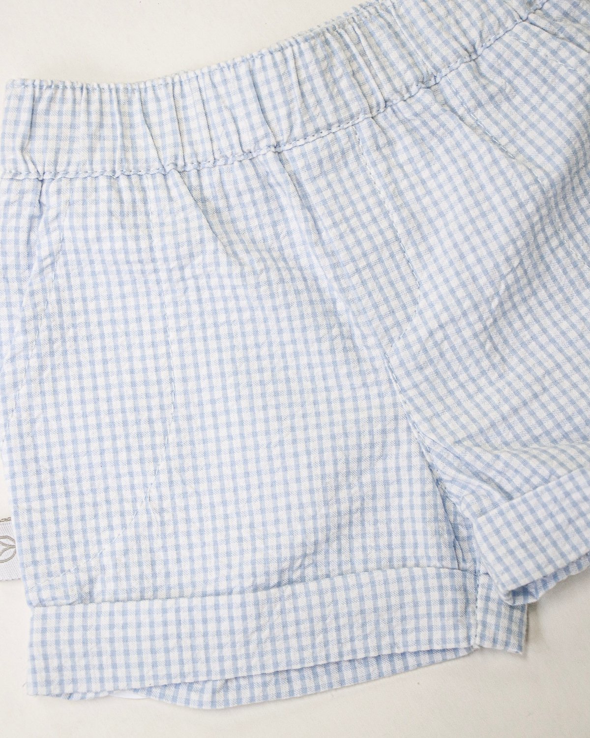 Short NIZA 56 - Celeste a Cuadritos - 2