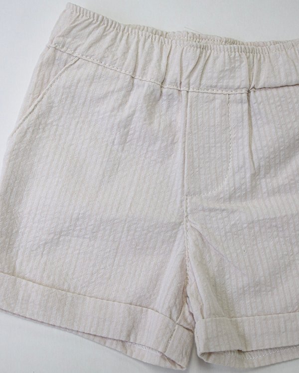 Short NIZA 56 - Beige a Rayas