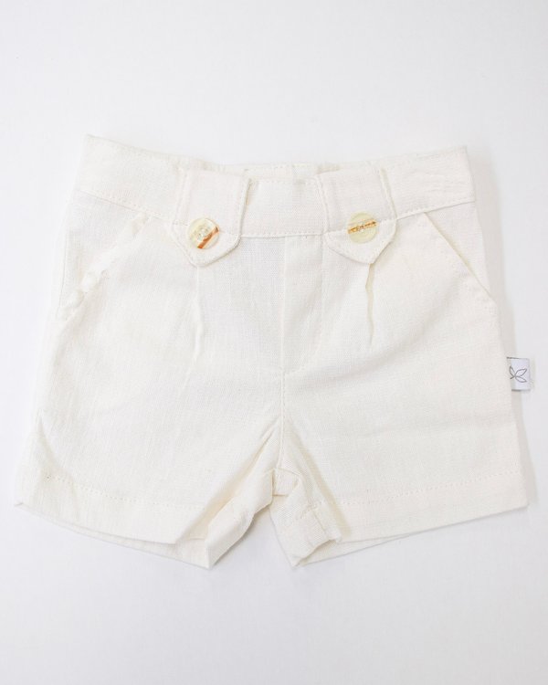 Short de Lino TEXAS 420 - Tiza