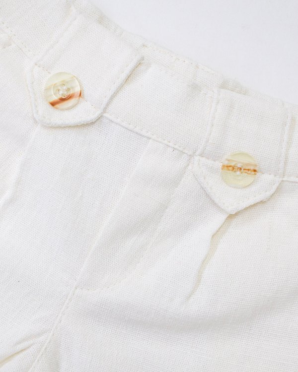 Short de Lino TEXAS 420 - Tiza