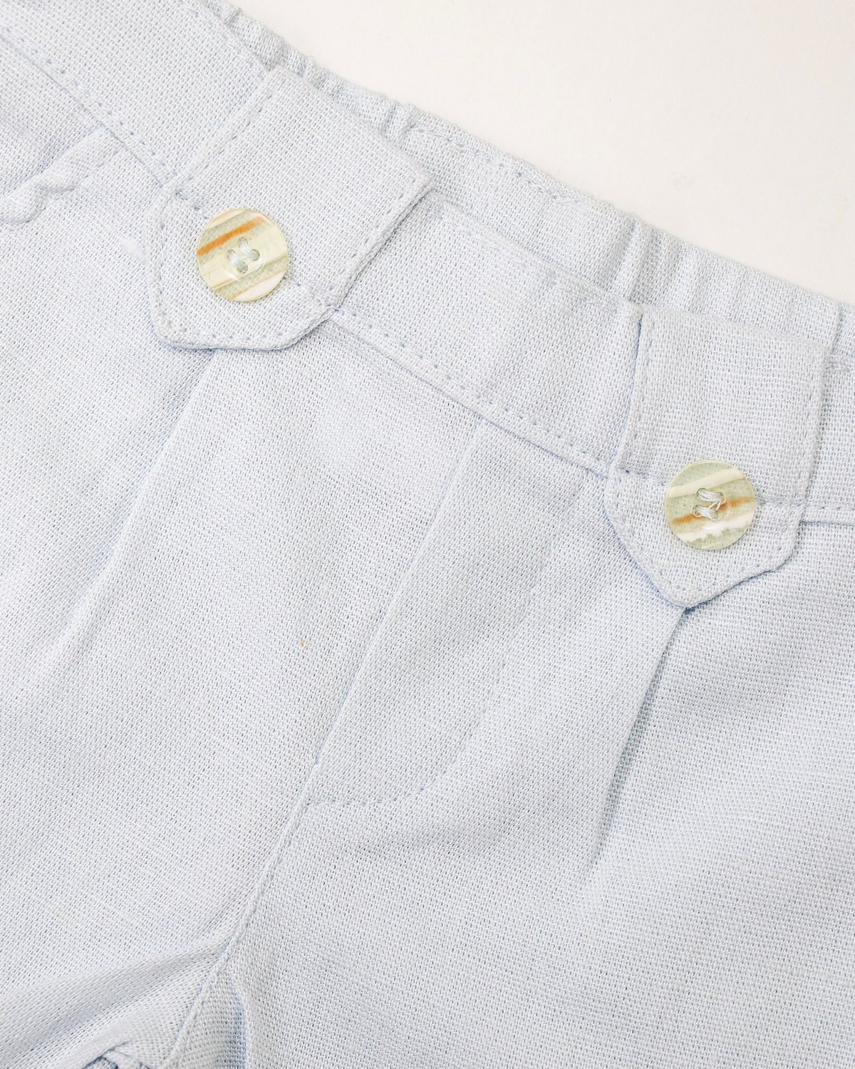 Short de Lino TEXAS 420 - Celeste - 3