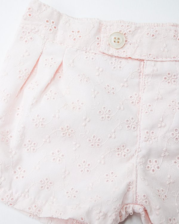 Short de Broderie HANNA 372 - Salmón