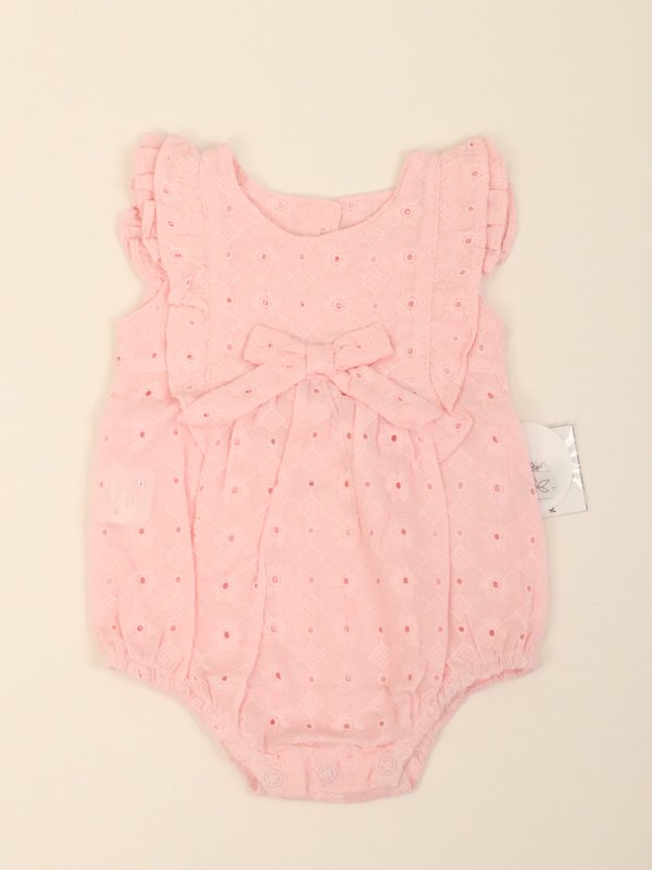 Babuchona BLOSSOM 465 - Rosa Broderie