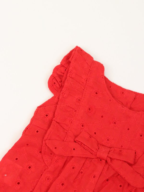 Babuchona BLOSSOM 465 - Rojo Broderie