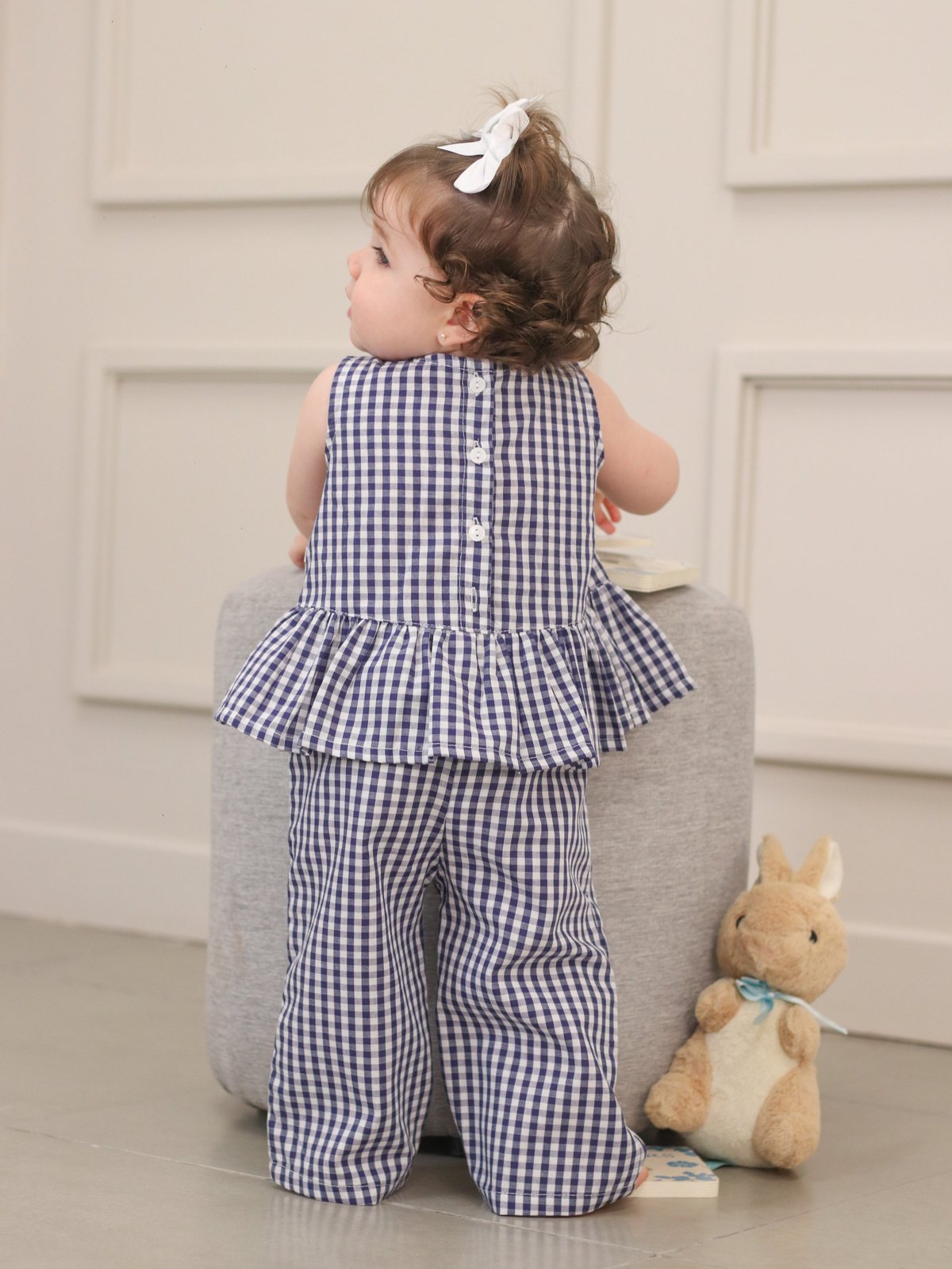 Conjunto AITANA - Azul a Rayas  - 4