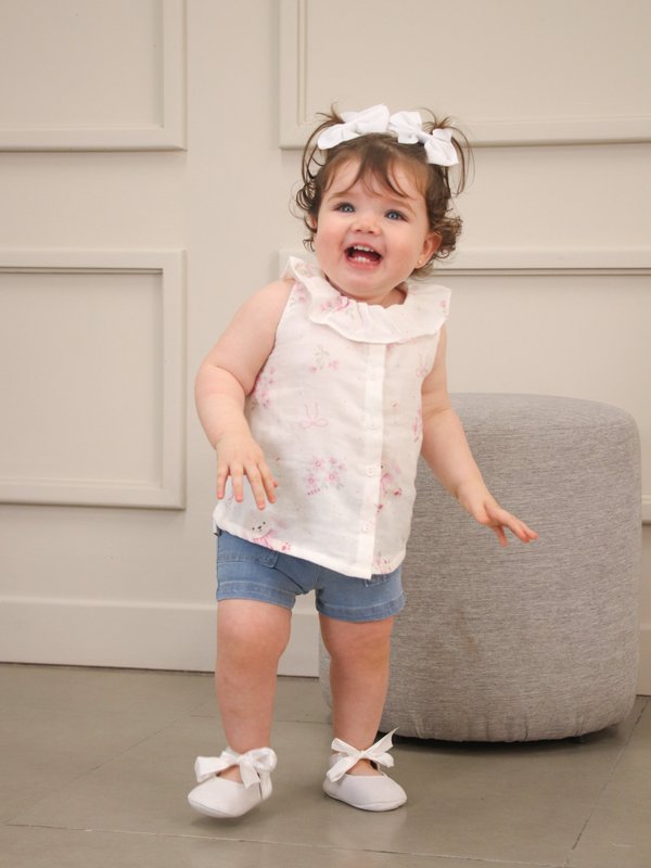 Short GUARATUBA - Jeans Celeste 