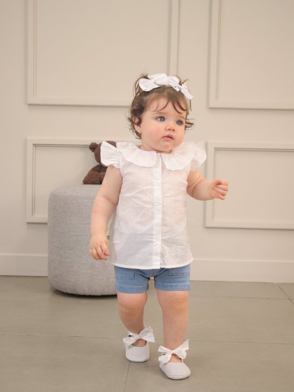Short GUARATUBA - Jeans Celeste 