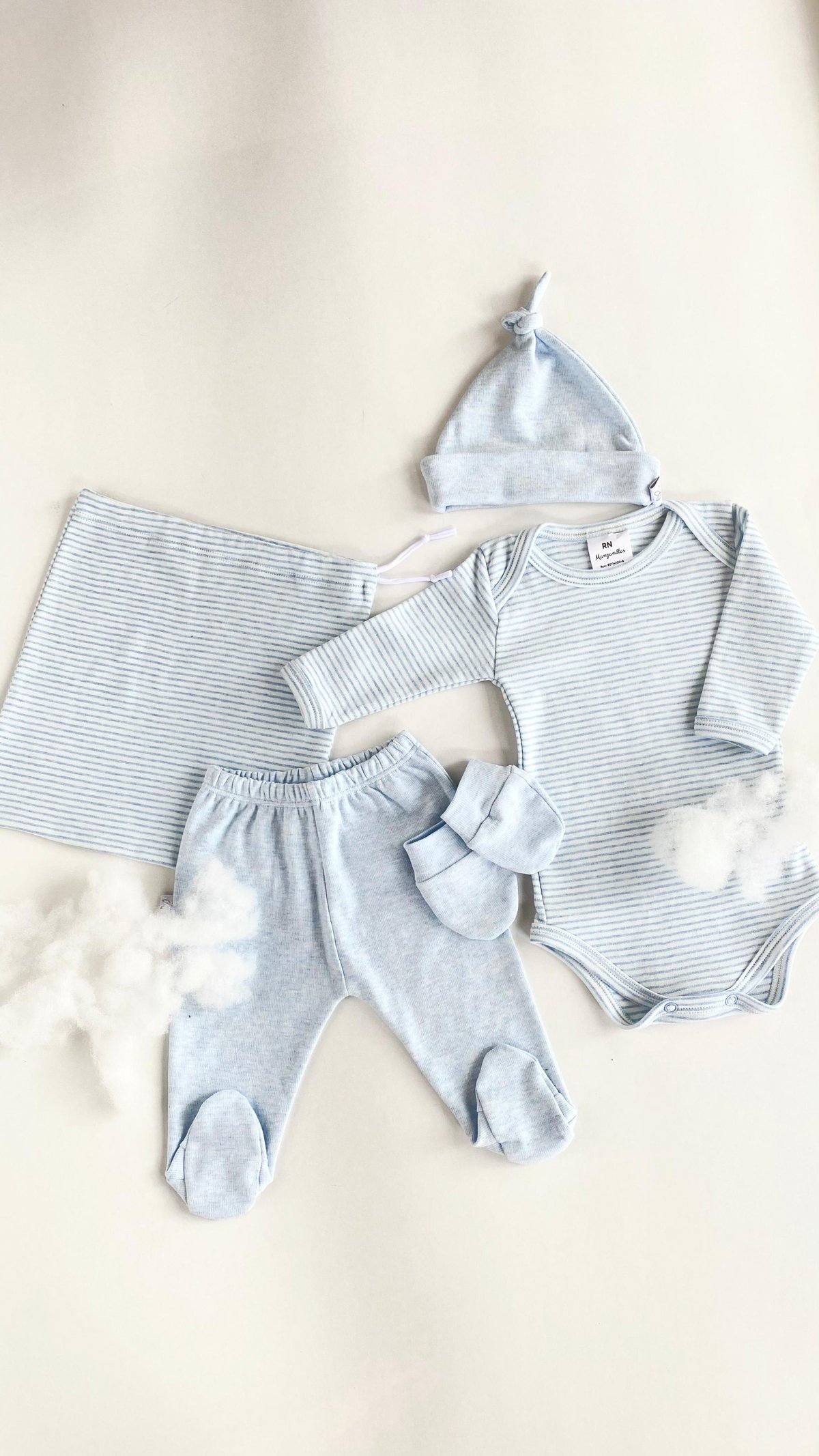 Conjunto USHUAIA 543 - Celeste Melange