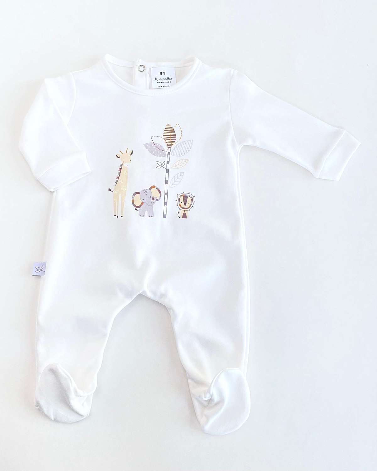 Osito URUPEMA 544 - Tiza jirafita elefante y leoncito