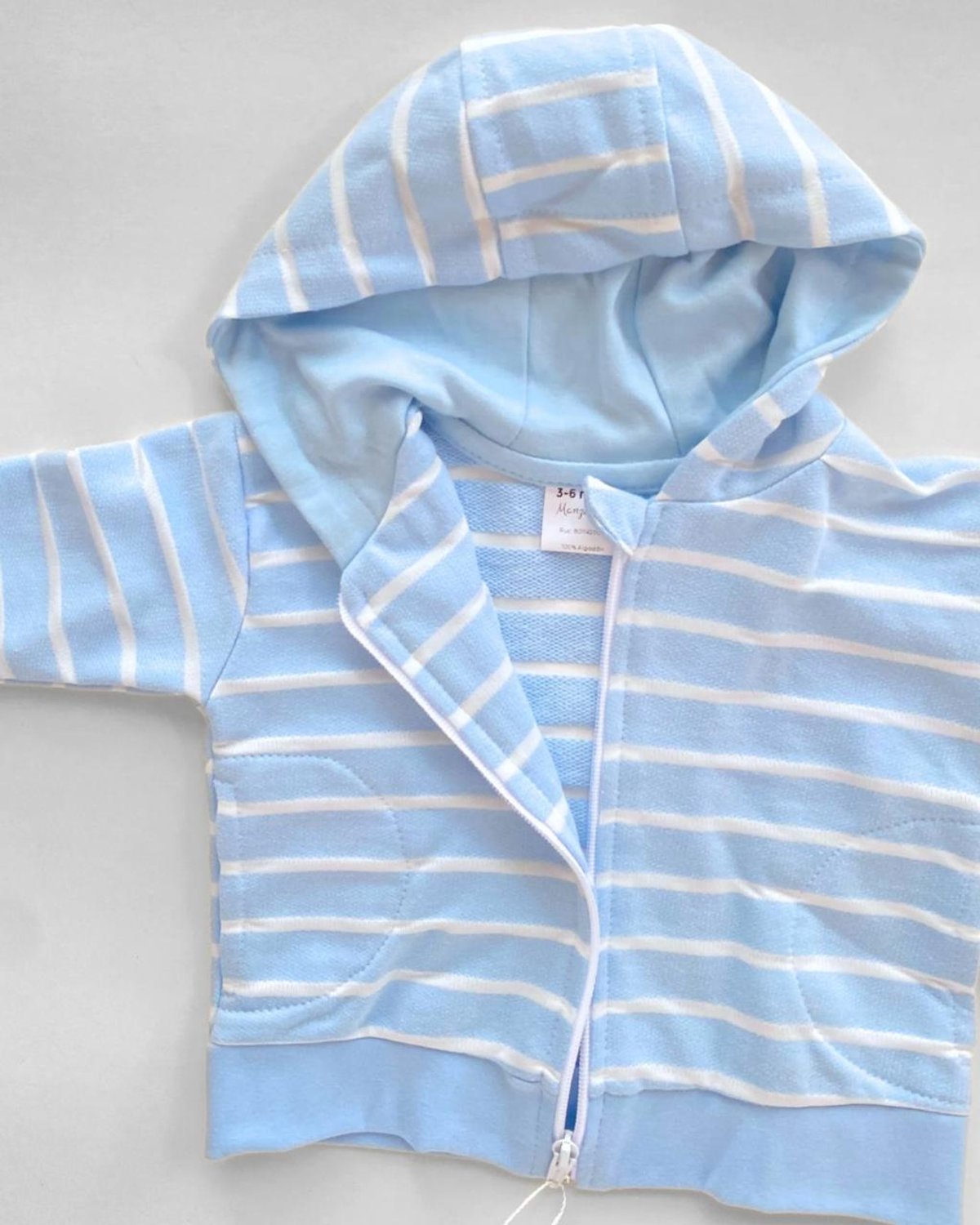 Campera SAN MARTIN 1450 - Celeste a rayas