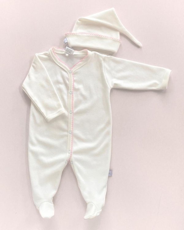 Osito CORRIENTES 327- Beige con rosa