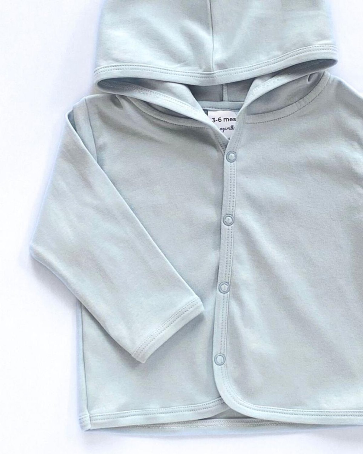 Campera con capucha CARACAS 1446 - Celeste