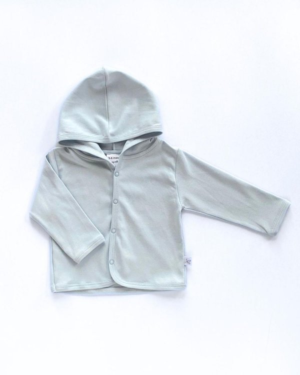 Campera con capucha CARACAS 1446 - Celeste