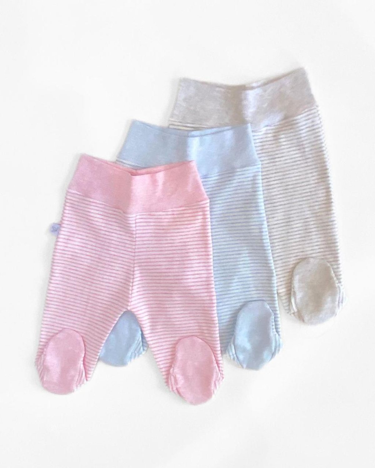 Patita BASILEA 7 - Celeste a rayas