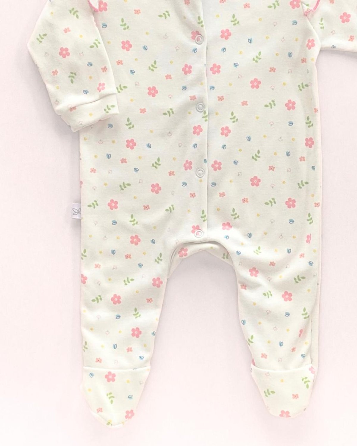 Osito VALPARAÍSO 476 - BLANCO FLORCITAS 