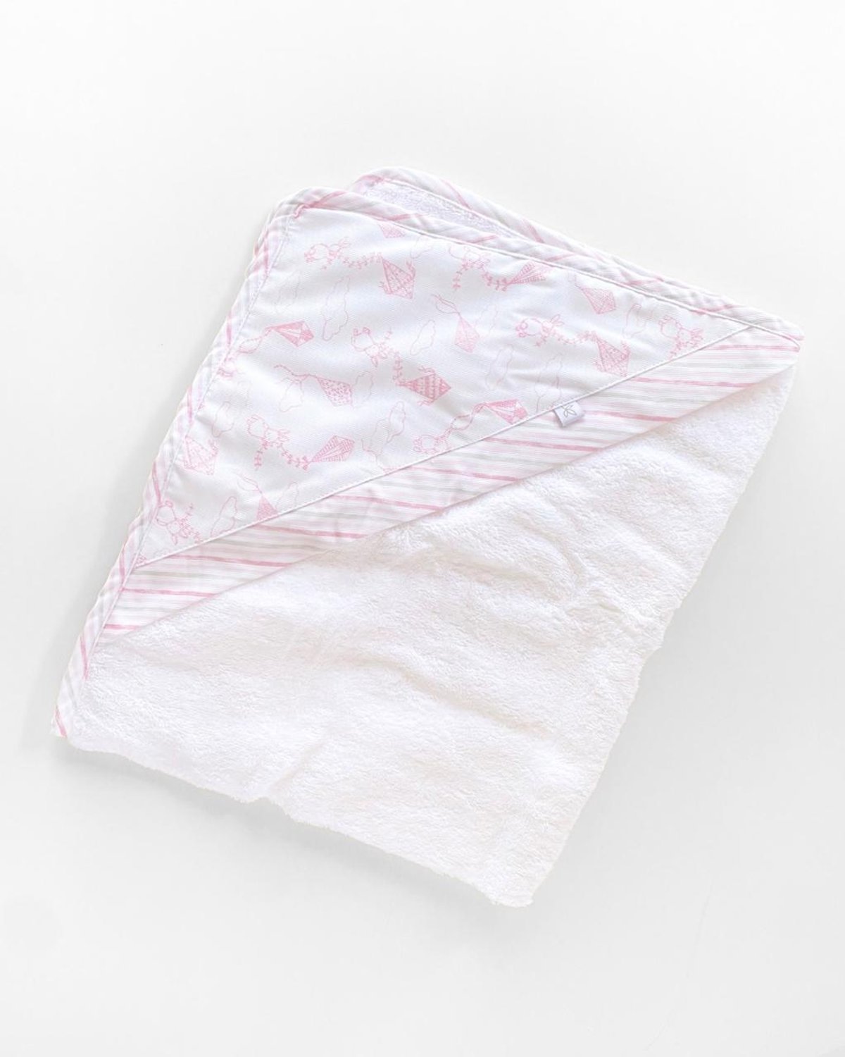 Toalla MURCIA 40 - Blanco Conejitos Rosa