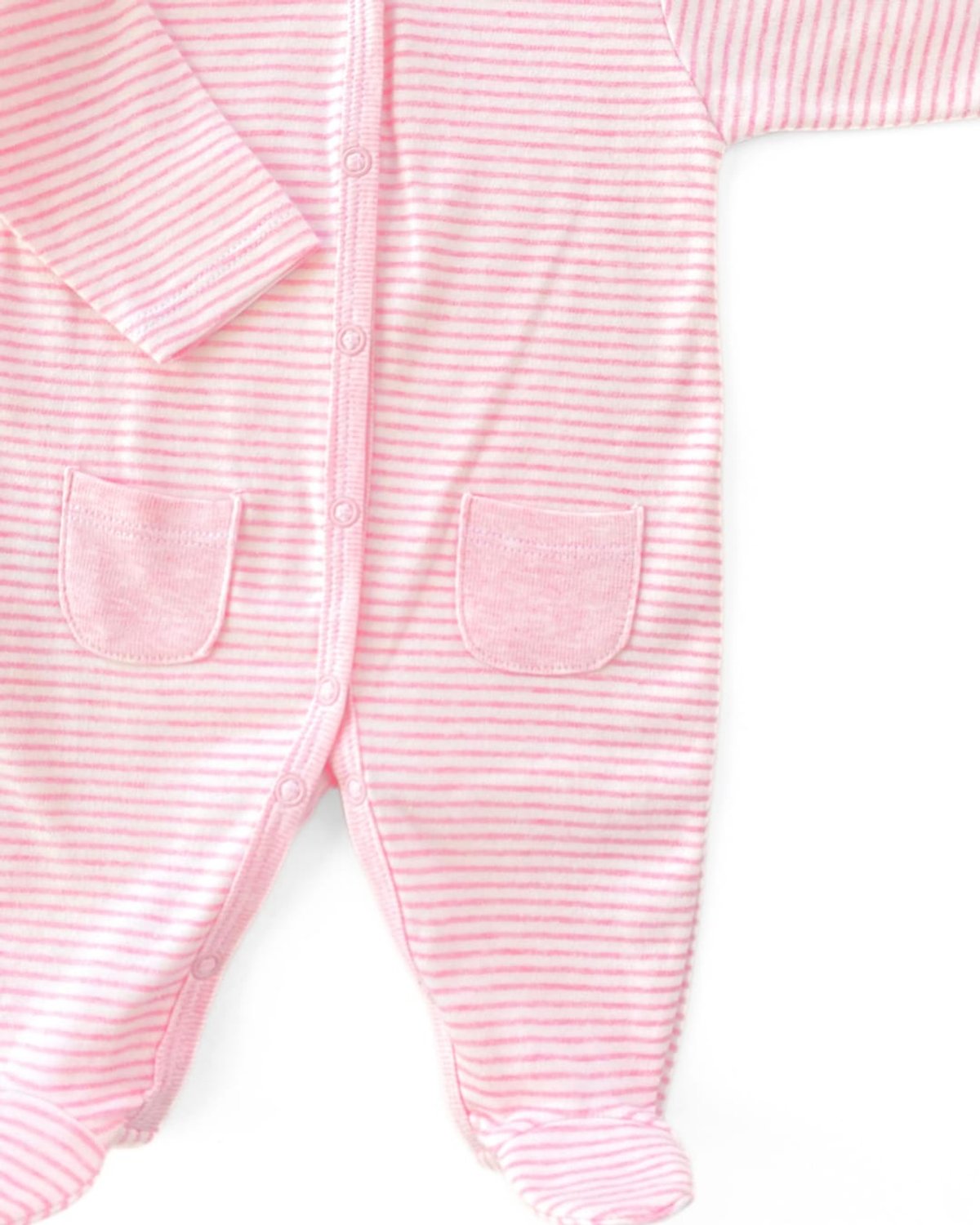 Osito ARROYOS 567 - Rosa rayas melange