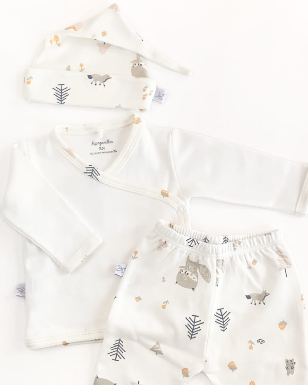 Conjunto MOSCÚ 325 - Animalitos y arbolitos nena