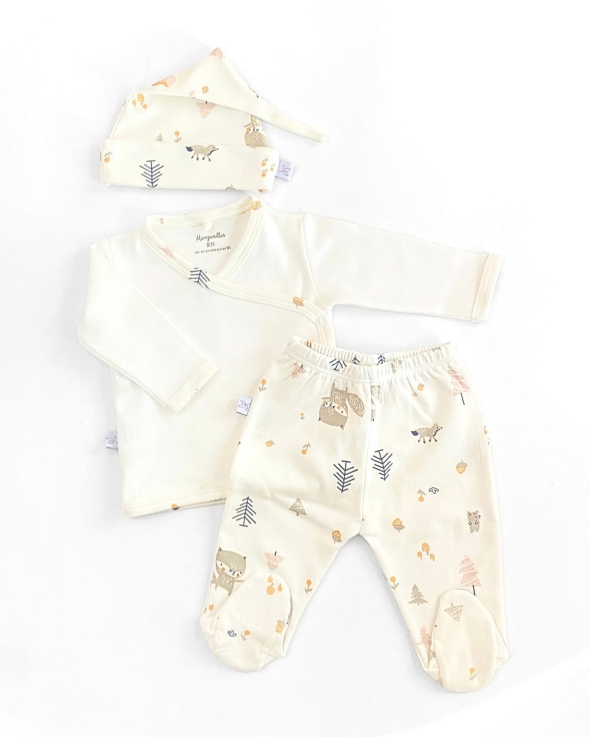 Conjunto MOSCÚ 325 - Animalitos y arbolitos nena