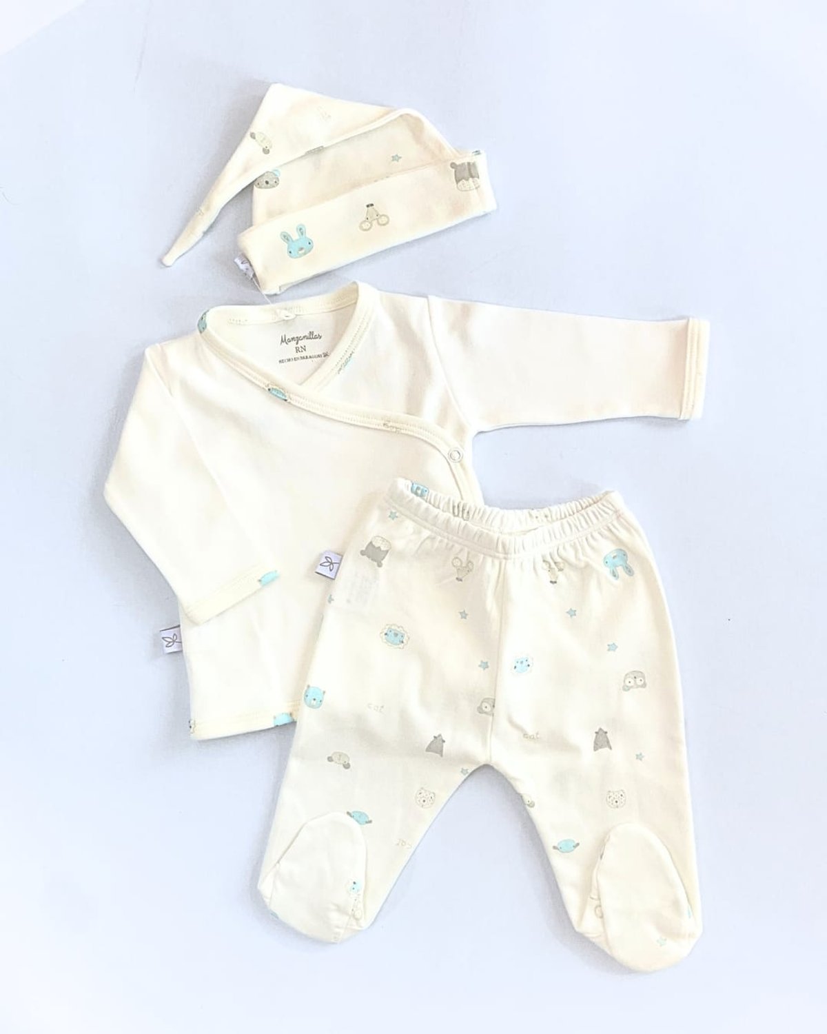 Conjunto MOSCÚ 325 - Tiza animalitos nene