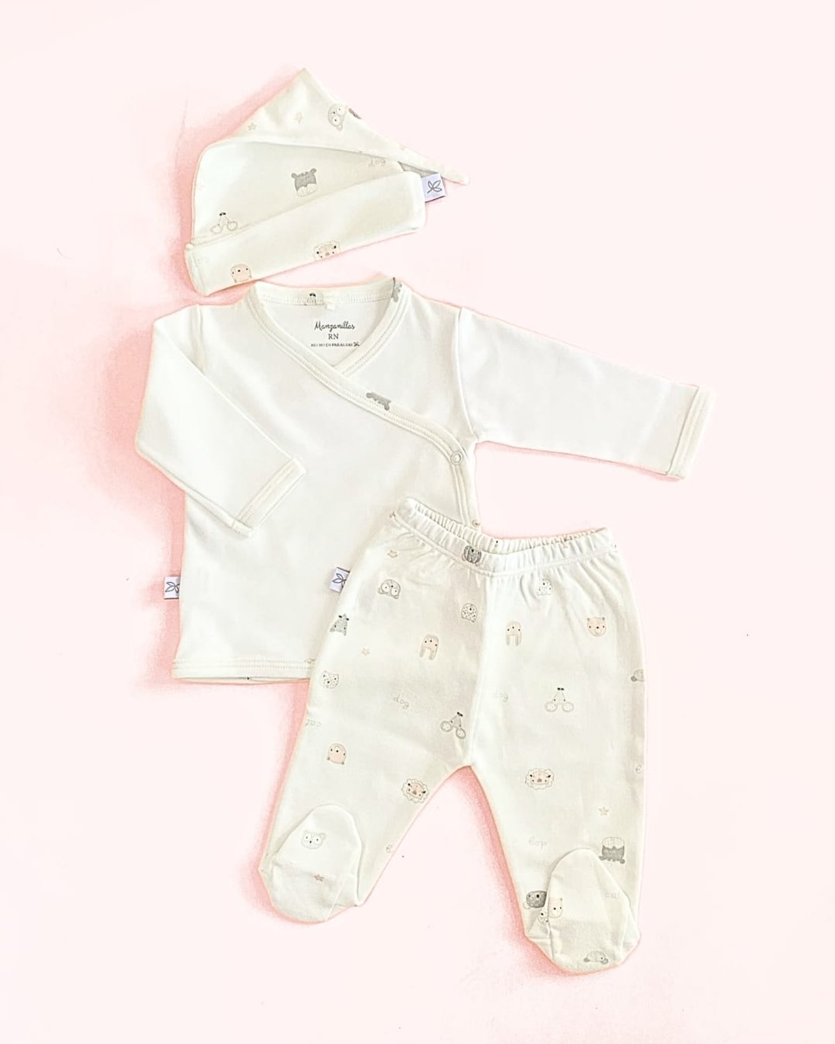 Conjunto MOSCÚ 325 - Tiza animalitos nena