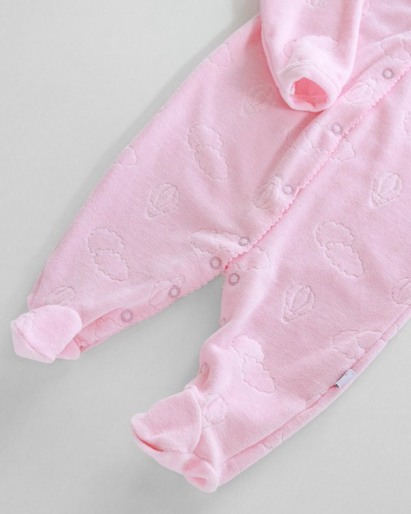 Osito LONDRES 490 - ROSA CORAZONES