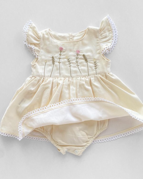 Vestido + bombachona HUMAITÁ 579 - Amarillo