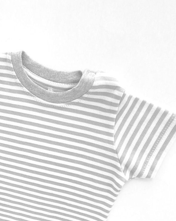 Remerita MARACANÁ 566 - Gris a rayas 